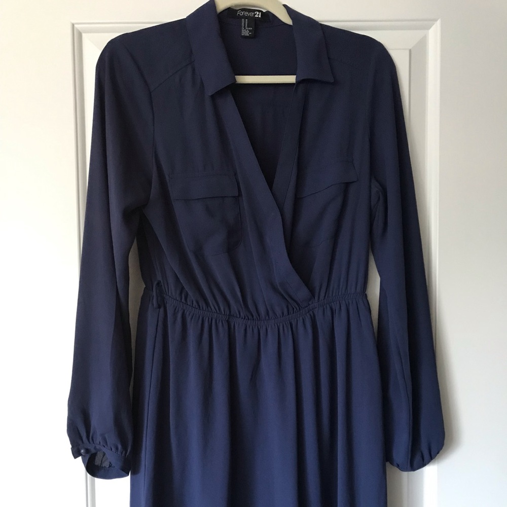 Blue dress